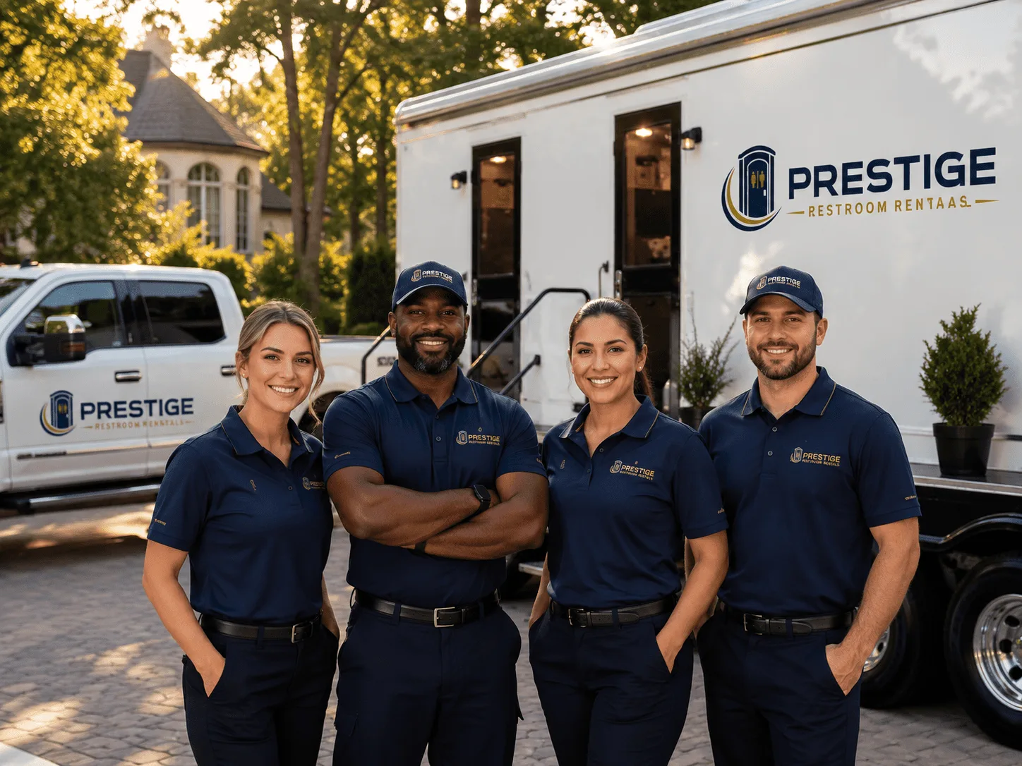 Trusted Luxury Portable Restrooms company in Countyline, OK